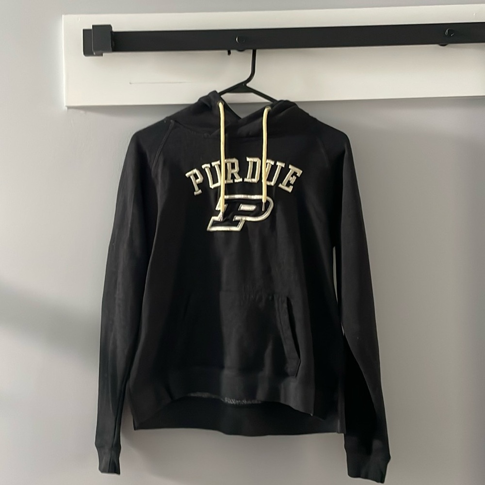 Colosseum NCAA Purdue Boilermakers Pullover Hoodie Sweatshirt Women’s Medium